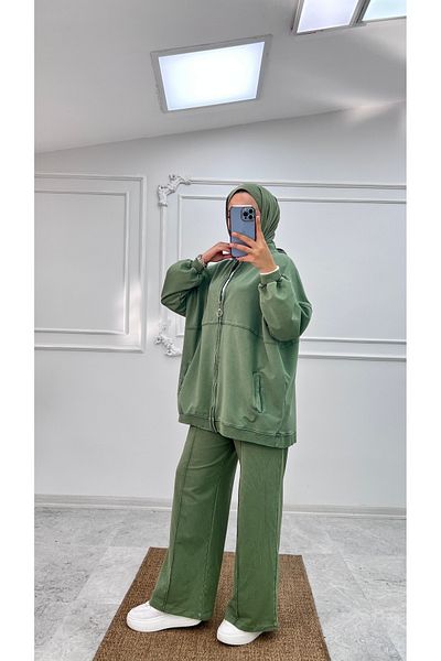 ButikKardelen Camellia 10478 Model Double Suit Set
