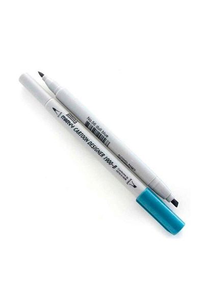 ADEL OYUNCAK Marvy 1900b-s/56 Dull Blue Graphic Marker Pen