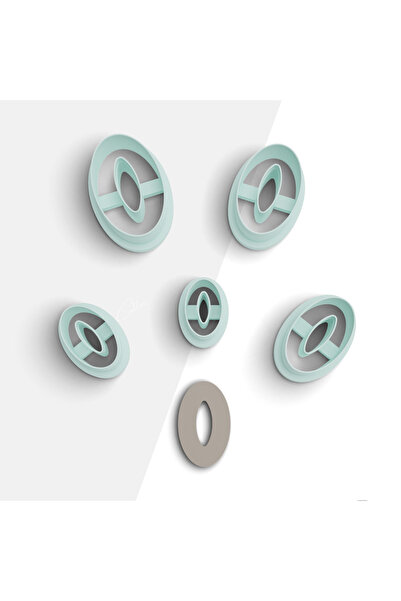 brocutters قالب قطع من طين البوليمر على شكل بيضاوي، قوالب مجوهرات، قالب حلق، ...