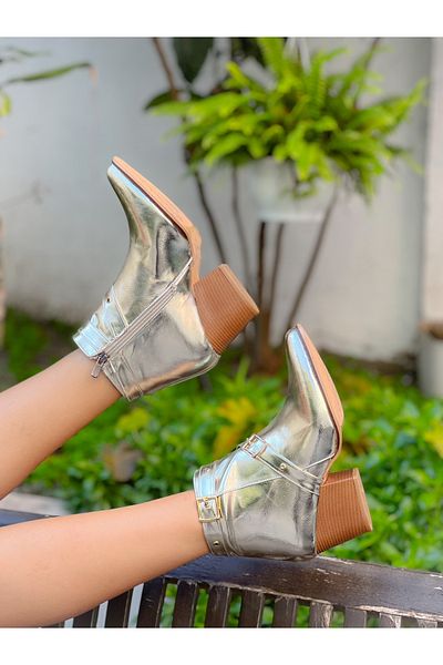 irmona ΜΠΟΤΑΚΙΑ MINI DALLAS ΜΕ ΜΕΤΑΛΛΙΚΗ ΑΓΚΡΑ DAPNE GOLD