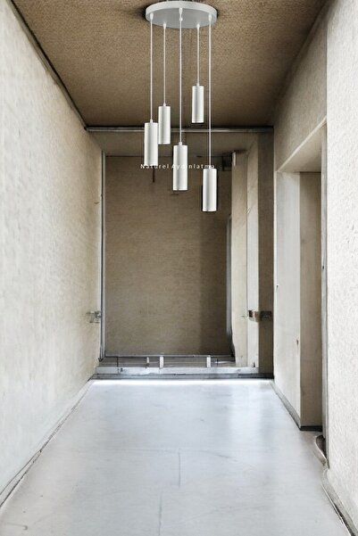 N Naturel Aydınlatma 5 SPOTLU LEDLİ MODERN SARKIT AVİZE / MUTFAK / YEMEK MASA...