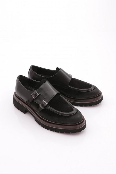 DGN Ανδρικά παπούτσια Casual Black Suede Black Analine 10381123210