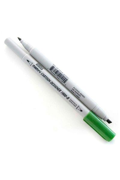 ADEL OYUNCAK Marvy 1900b-s/15 Olive Green Graphic Marker Pen