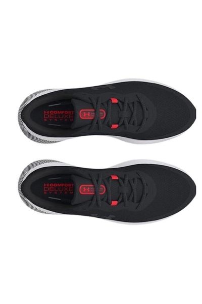 Under Armour Ua Hovr Turbulence 2 Rs 3028751-002 Ανδρικά μαύρα παπούτσια για τρέξιμο και περπάτημα