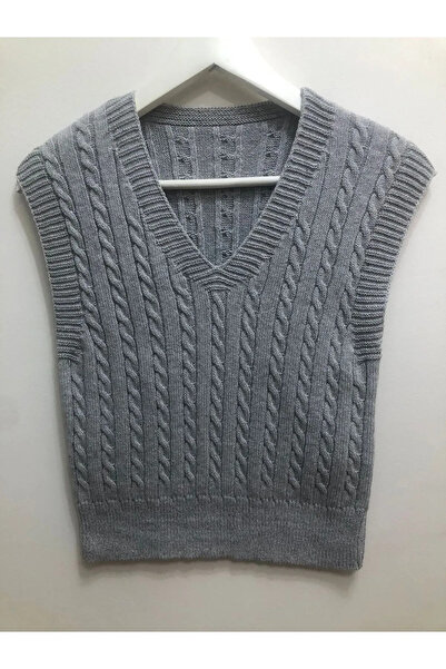 METLAM ÖRME Saçörgü Süveter