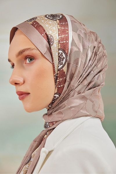 Cardion Mink Luxury Devore Burning Shawl