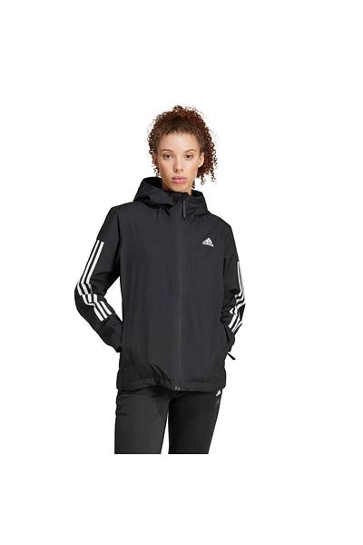 adidas W Ess 3s R.r J Iv9263 Palton și jachetă neagră pentru femei