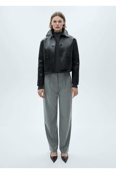 MANGO Woman 100% Wool Oversize Sweater