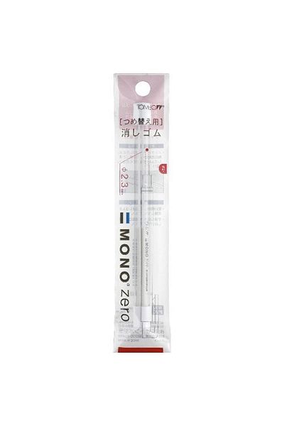 Tombow Mono Zero - 2.3mm Push Pen Eraser Refill