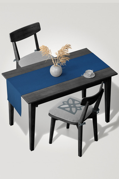 MARİTSA Runner - غطاء من سلسلة Velvet Textured Cream Carefree (مقاوم للبقع وا...