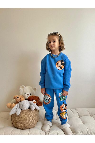 YİGİT BUTİK Yigit Boutique Character Printed Boy Suit