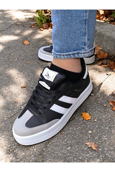 Weynes Unisex Black St Two Line Orthopedic Casual Sneaker Wsb1124