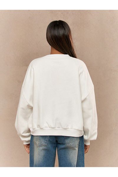 Vordevia Chicago Printed Oversize Sweatshirt