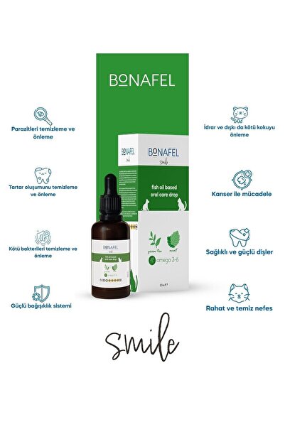 Bonafel Kedi Ve Köpekler Için Ağız Sağlığı Damlası 50 ml