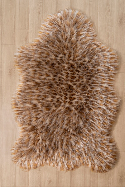 SARAZ HALI Yumoş Post Kesim Puffy Leopar Desen