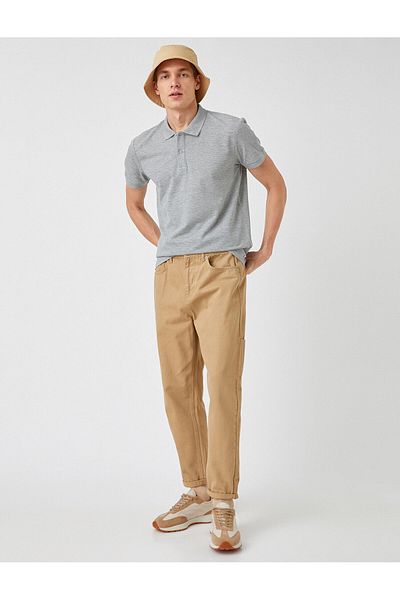 Koton Základní tričko Polo Neck