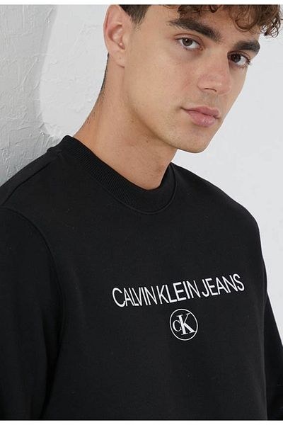 Calvin Klein Black Archive Logo Crew Neck Sweatshirt