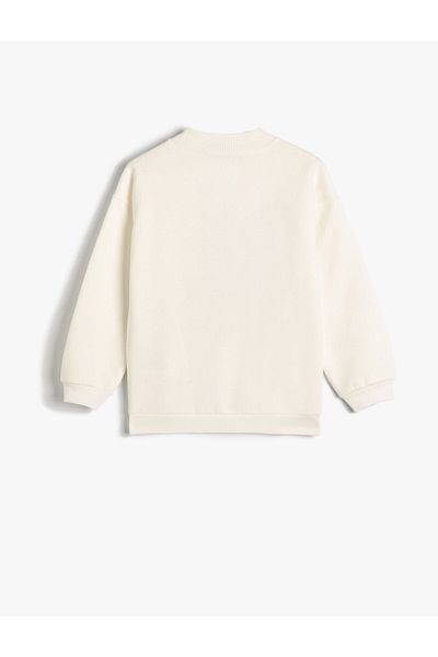 Koton Licencovaná mikina s dlouhým rukávem Minnie Mouse a Mickey Mouse - Crew Neck