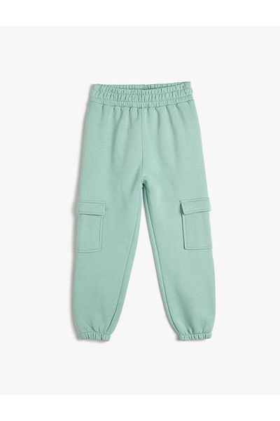 Koton Basic Jogger Sweatpants Pocket Detailed Elastic Waist Ribbon