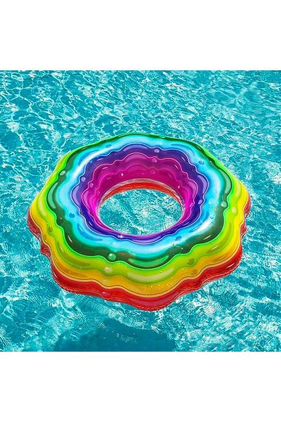 BESTWAY 115 Cm. Rainbow Bagel Bw36163