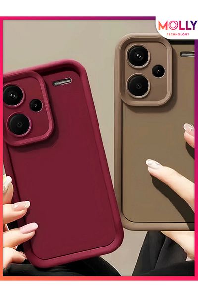 Molly Cherry Rotten Edges Thick Pan Silicone Case for Xiaomi Redmi Note 13 Pro Plus