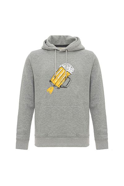 ROUTEFIELD Men's Gray Sweatshirt - Helper Model