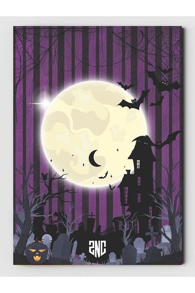 ZNC Hello Kitty și Toca Boca - 20 de pagini complete de carte de colorat ilustrată cu tematică de Halloween