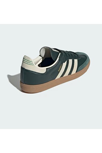 adidas ADİDAS SAMBA OG Shadow Green  Cream White  Gold Metallic