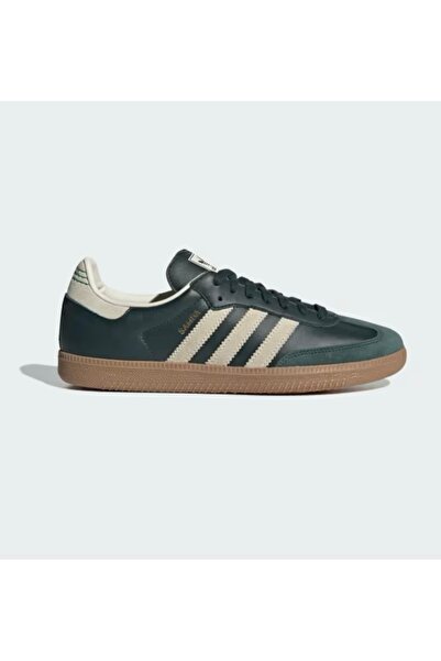 adidas ADİDAS SAMBA OG Shadow Green  Cream White  Gold Metallic