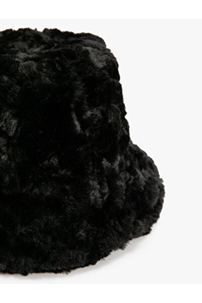 Koton Winter Plush Bucket Hat