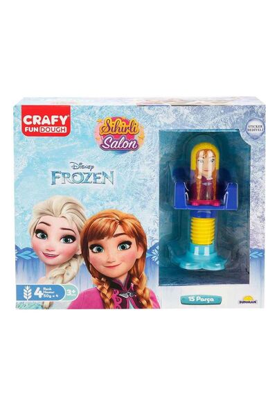 BYR Byrurg 1887 Crafy Frozen Sihirli Salon Oyun Hamur Seti 200 G 15 Parça Byrnew