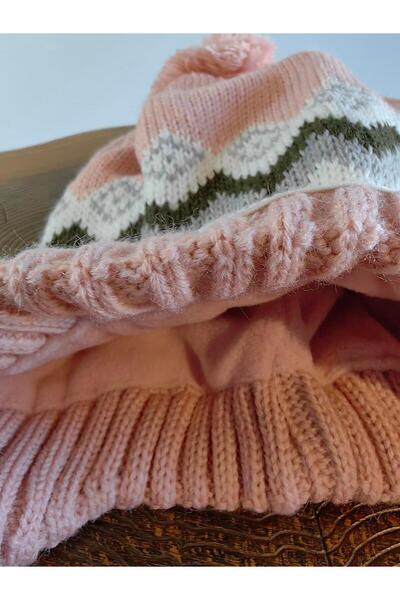Kitti Kıttı Girl's Fleece Beanie - 24130-04-068 4-8 Years