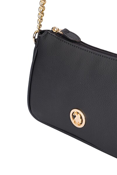 U.S. Polo Assn. Sıyah Kadın Omuz Çantası Us8649 Online Exclusive
