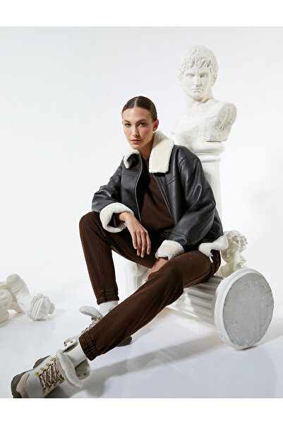 Koton Τζόγκερ Φούτερ με Δαντέλα στη μέση