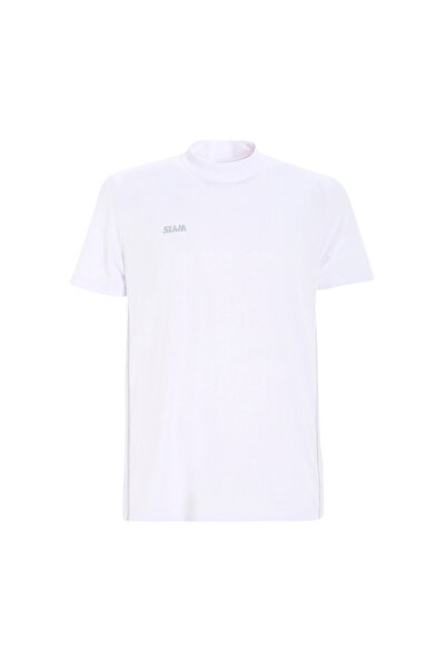 Slam Ανδρικό λευκό μπλουζάκι Crew Sunblock ΑΝΔΡΙΚΟ ΜΠΟΥΦΑΝ A112002S00