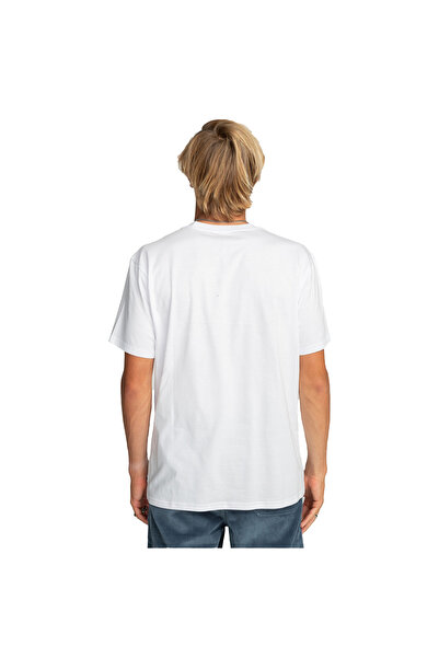 BİLLABONG Ανδρικό κοντομάνικο μπλουζάκι Team Wave Tees White