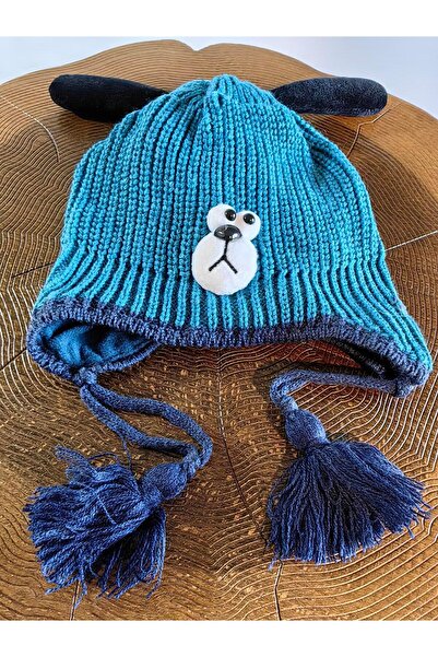 Kitti Kit Boy Inner with Fleece Laces Accessory Beret 24130-10-037 4-8 Years Old