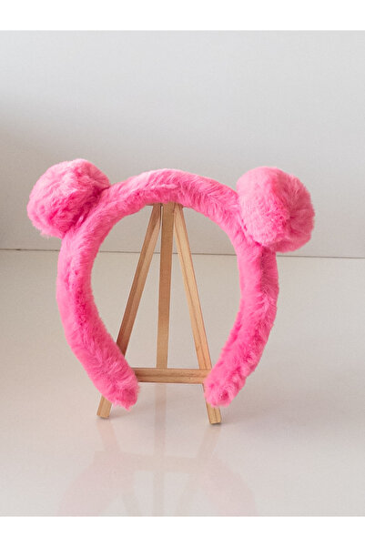 Sweet twins accessories Coroană de pluș cu pompon