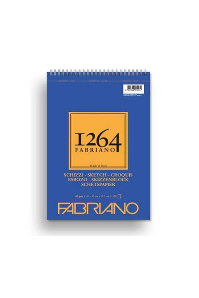 Fabriano Sketch Paper 90 Gr A3 120 Sheets Sketch Book F 19100639