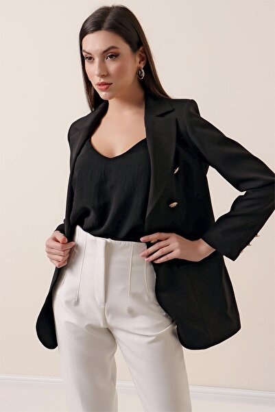 By Saygı Μπουφάν με επένδυση με 5 κουμπιά