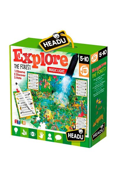 CARIOCA Headu Explore the Forest Magic Lantern Activity Puzzle-ıt22304