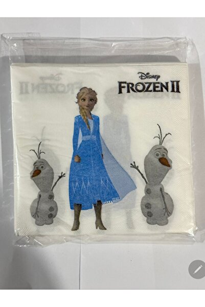 Baloncum 20'li Elsa Anna Frozen Karlar Ülkesi Elsa Doğum Günü Peçete 33x33cm