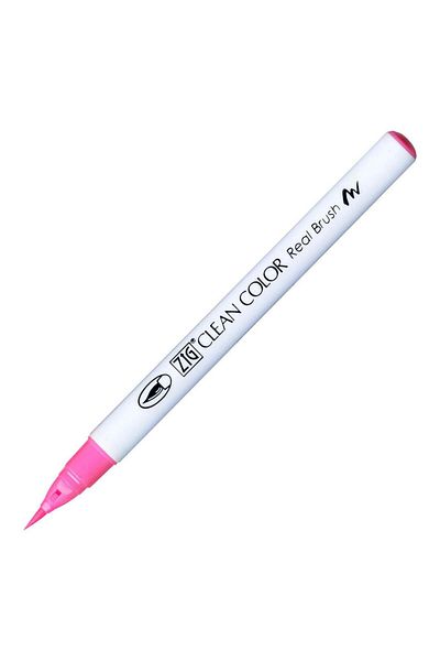 Zig Clean Color Real Brush Brush Tip Marker Pen 003 Fluorescent Pink