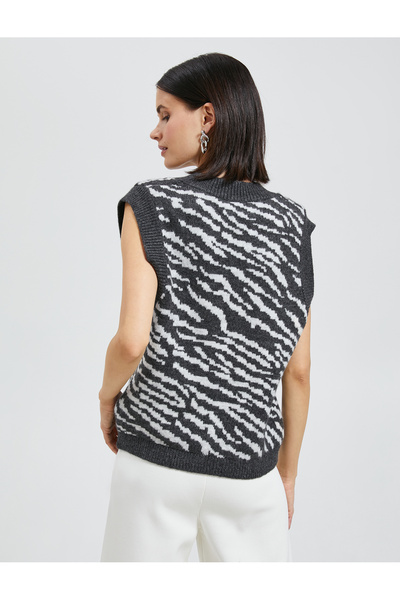 Koton V-Neck Sweater Knitwear