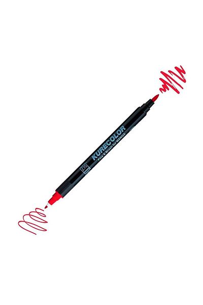 Zig Mangaka Fine&Brush Carmine Red 208 - Cnkc-2200 Pen
