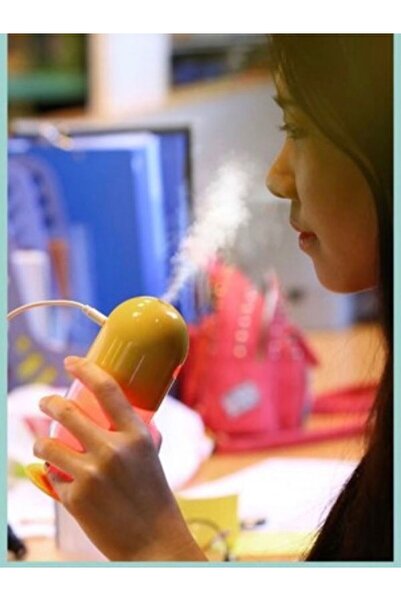 H2O Humidifier CAPSULE Hava, Oda, Araç Nemlendirici Buhar Makinesi Işıklı Gec...