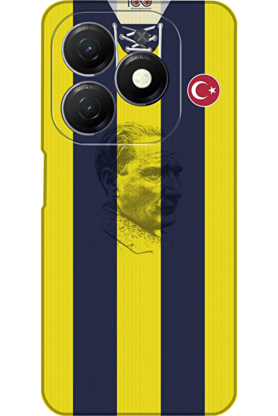 TECNO Spark 20C (?BG7n) Kamera Korumalı Futbol Takımı Desenli HD Baskılı Sili...