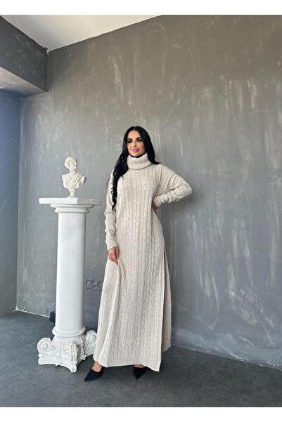 MAY MARA طقم نسائي طويل محبوك ومفصل، مكون من قطعتين