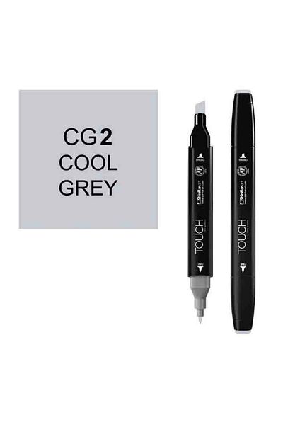 Touch Twin Cg2 Double Tip Marker Cool Gray