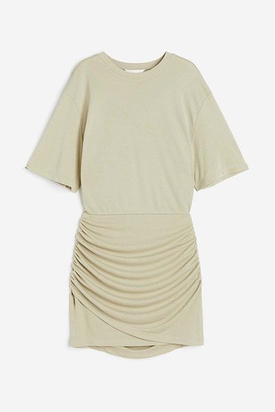 H&M Draped jersey dress